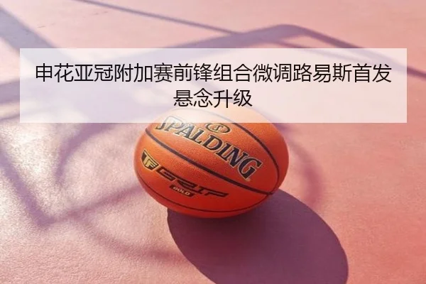 申花亚冠附加赛前锋组合微调路易斯首发悬念升级